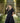 Vestido comprido decote em bico preto